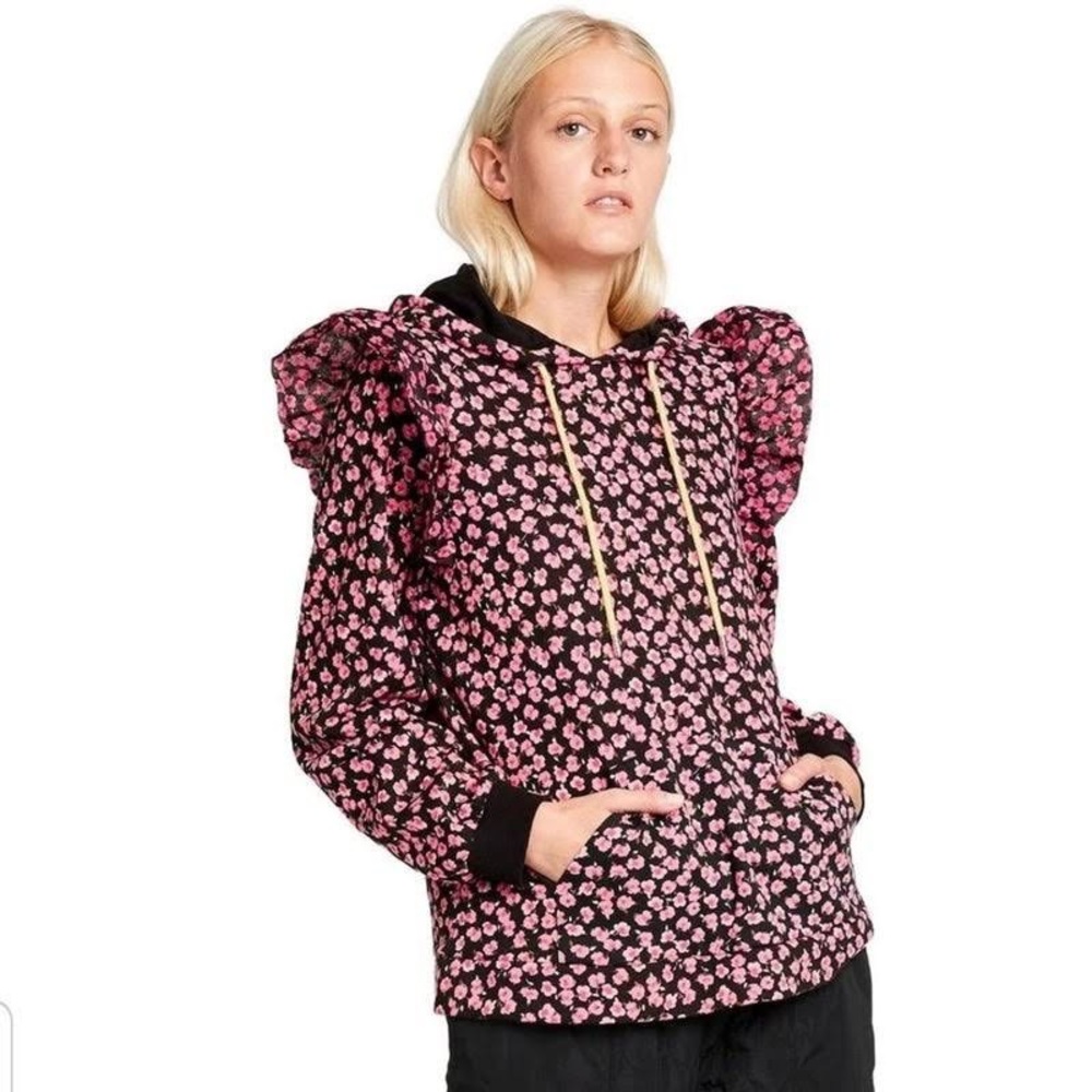 Sandy Liang x Target Pink Ditsy Floral Sweatshirt